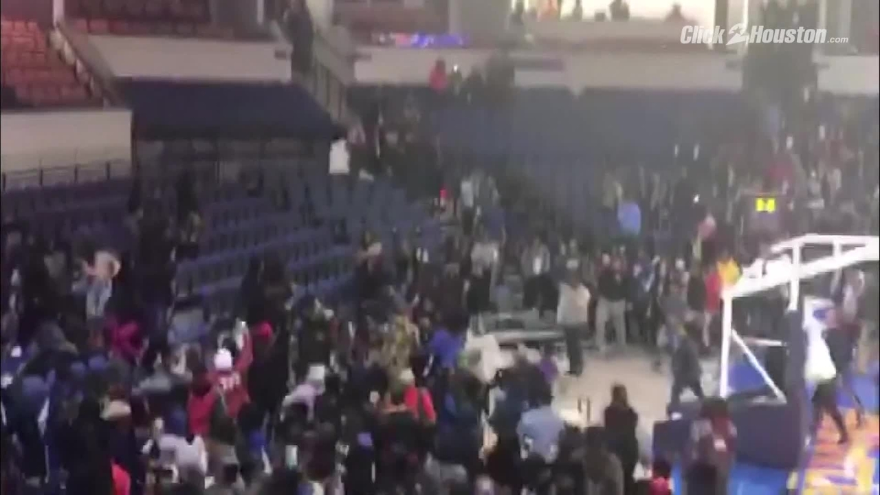 VIDEO Brawl breaks out after college basketball game